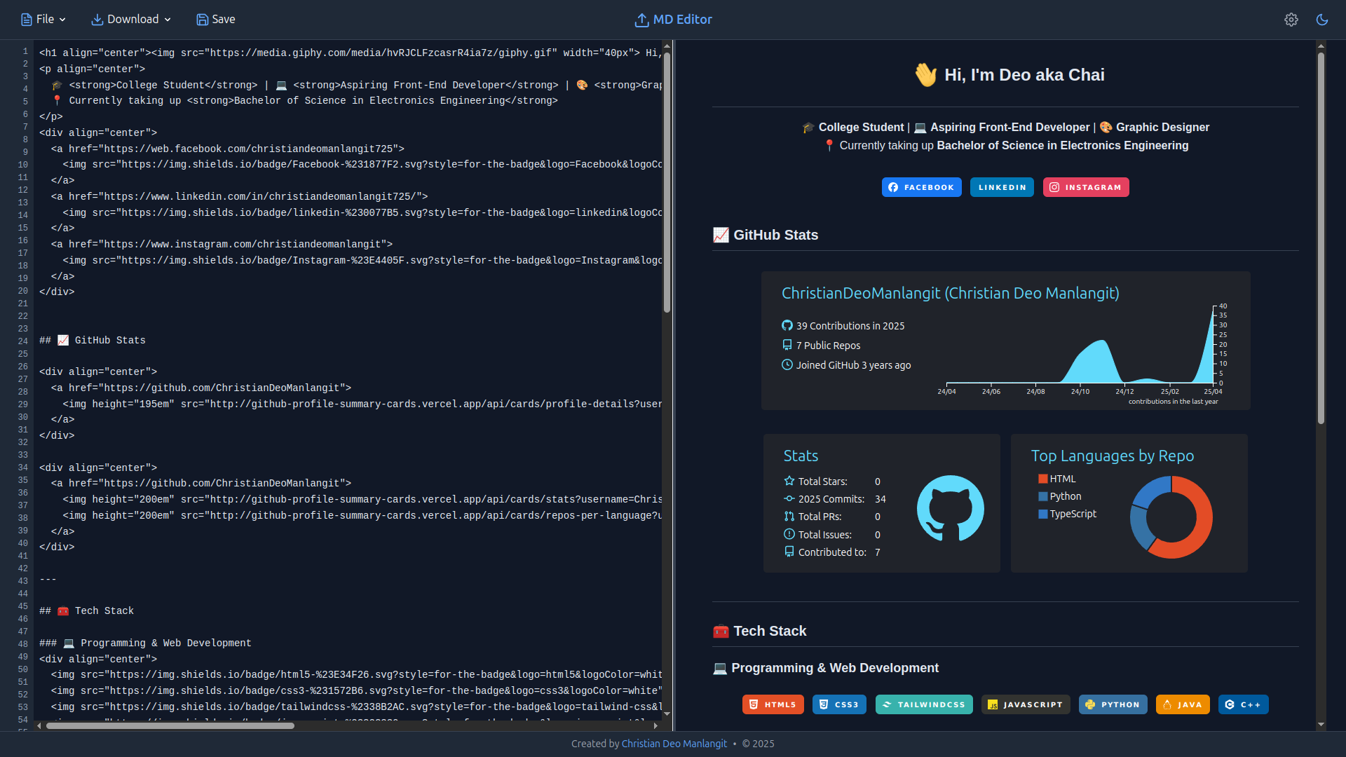 Markdown Editor